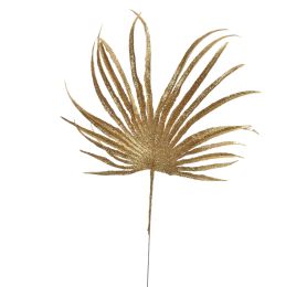 GLITTER FAN PALM LEAF
