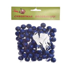 GLITTER BALLS IN BAG BLUE