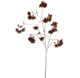 LARGE FUCHSIA 120CM GOLDSTEM BROWN