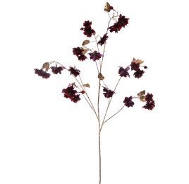 LARGE FUCHSIA 120CM GOLDSTEM RED
