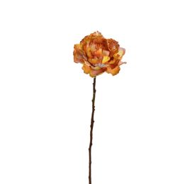 PEONY SHINY 62CM YELLOW