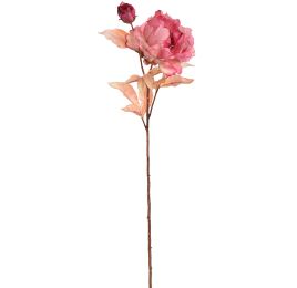 PEONY SPRAY 80CM ROSE BEAUTY