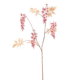 LARGE WISTERIA 135CM ROSE PINK
