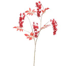 LARGE WISTERIA 135CM GOLD RED