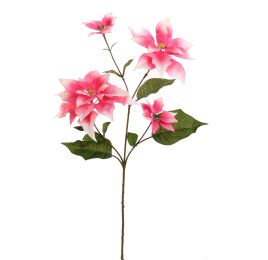POINSETTIA SPRAY 65CM BEAUTY