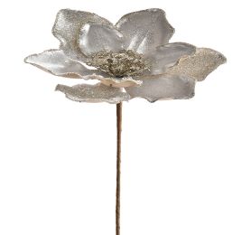 MAGNOLIA H50 D20CM SILVER