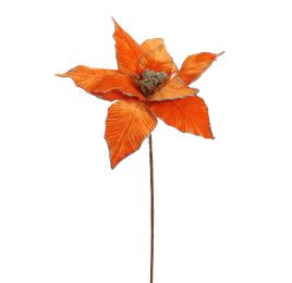POINSETTIA D30CM H50CM ORANGE