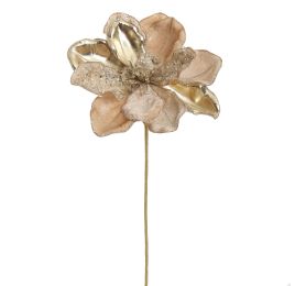 LUXUS MAGNOLIA D21CM H50CM BEIGE