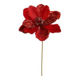 LUXUS MAGNOLIA D21CM H50CM RED