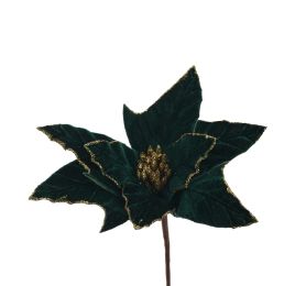 POINSETTIA D18CM H45CM GREEN