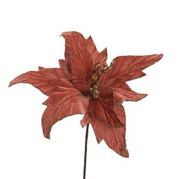 SPIKE POINSETTIA D23CM H45CM PINK