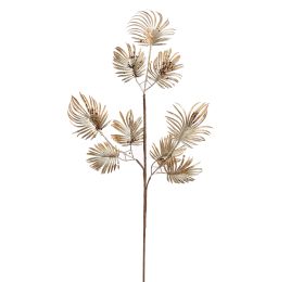 FAN PALM LEAVES SPRAY 95CM COPPER
