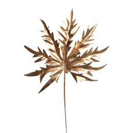 ACER LEAF 34CM 6PCS IN POLYBAG GOLD