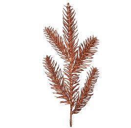 PINE SPRAY 28CM 6PCS IN POLYBAG COPPER