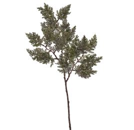 CYPRESS SPRAY W/ICE 65CM GREEN