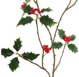 HOLLY LEAF 108CM GREEN
