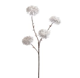 SMALL SNOWBALL SPRAY 60CM WHITE