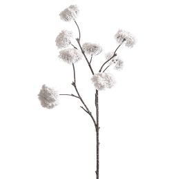 LARGE SNOWBALL SPRAY 75CM WHITE