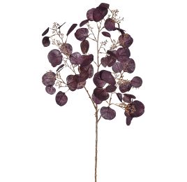 EUCALYPTUS GOLDSTEM 90CM BURGUNDY