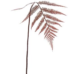 FERN LEAF SPRAY 81CM RED GOLD