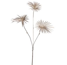 FLAT LEAF SPRAY 50CM CHAMPAGNE