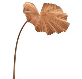 MEDIUM FAN PALM LEAF 97CMX30CM GOLD