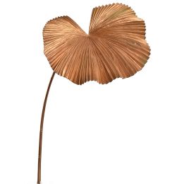 LARGE FAN PALM LEAF 117CMX36CM GOLD