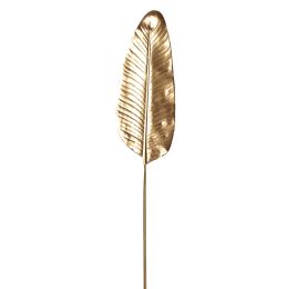 BANANA LEAF PU 110CM GOLD