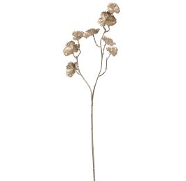 GERANIUM LEAF BRANCH 66CM CHAMPAGNE