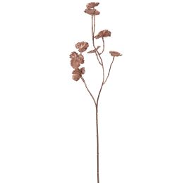 GERANIUM LEAF BRANCH 66CM ROSE
