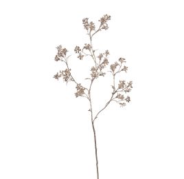 SNOWBALL BRANCH 85CM CHAMPAGNE