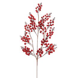 BERRY SPRAY 92CM RED