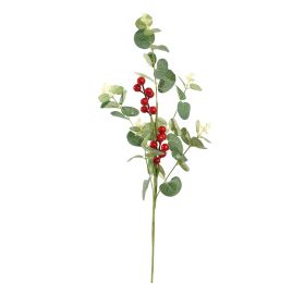 EUCALYPTUS BERRY 55CM RED