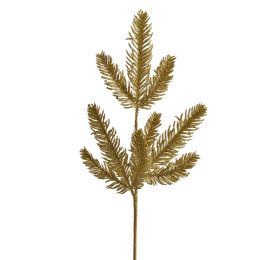 GLITTER PINUS PICK 39 CM GOLD