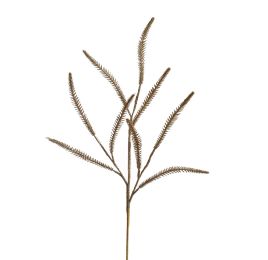 FOXTAIL GLITTER BRANCH 78CM CHAMPAGNE