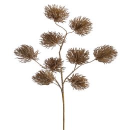 PINE GLITTER SPRAY 72CM CHAMPAGNE
