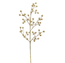 BERRY BRANCH 70CM GOLD