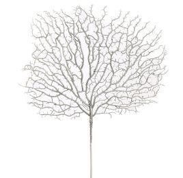CORAL BRANCH 65CM SILVER