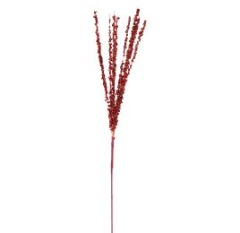 GLITTER TIPS 60CM RED