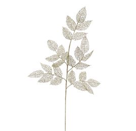 LARGE LEAF BRANCH 90CM GOLD