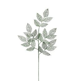 LARGE LEAF BRANCH 90CM GREEN