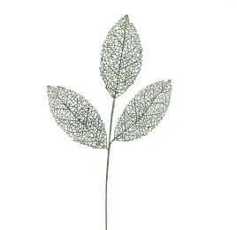 ROUND LEAF BRANCH 75CM GREEN