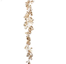 GOLD GARLAND 180CM FICUS