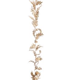 GOLD GARLAND 180CM PALM