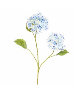 HYDRANGEA X 2 82CM BLUE