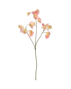 SWEET PEA SPRAY 66CM PEACH