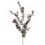 LARGE EUCALYPTUS SPRAY 140CM GREEN PINK.