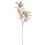 FLOCKED SILVER DUST LEAF 75CM BEIGE