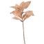 FLOCKED LAMBS EAR LEAF 35CM PEACH