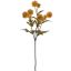 POMPOM SPRAY 57CM MUSTARD